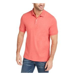 CLUBROOM Mens Pink Classic Fit Polo S